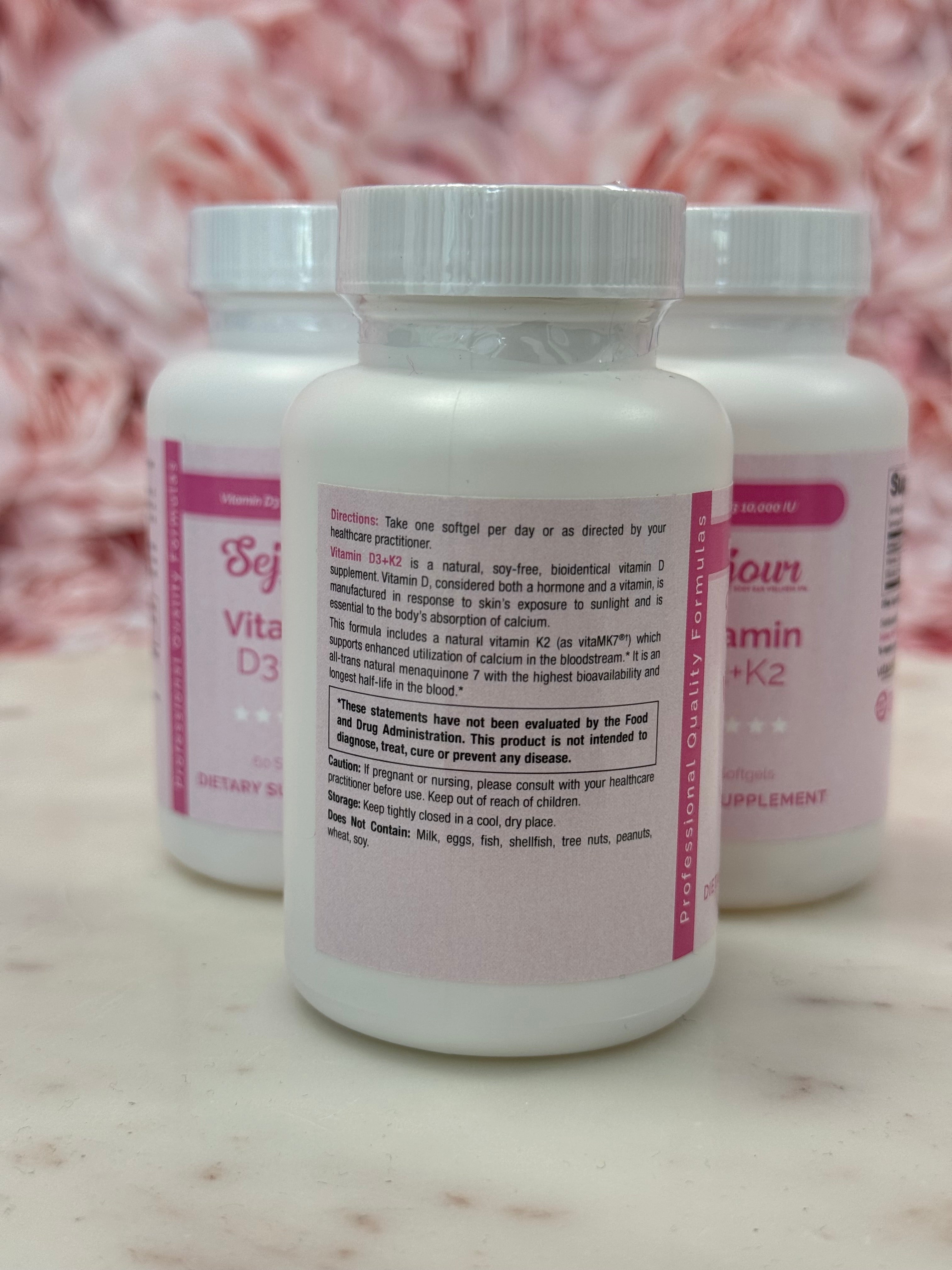 Sejour Vitamin D3+K2